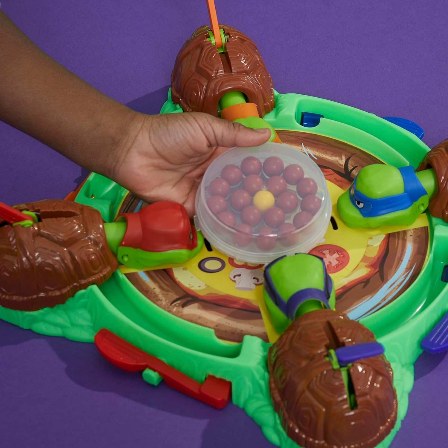 HASBRO HUNGRY HUNGRY HIPPOS TEENAGE MUTANT NINJA TURTLES EDITION GAME