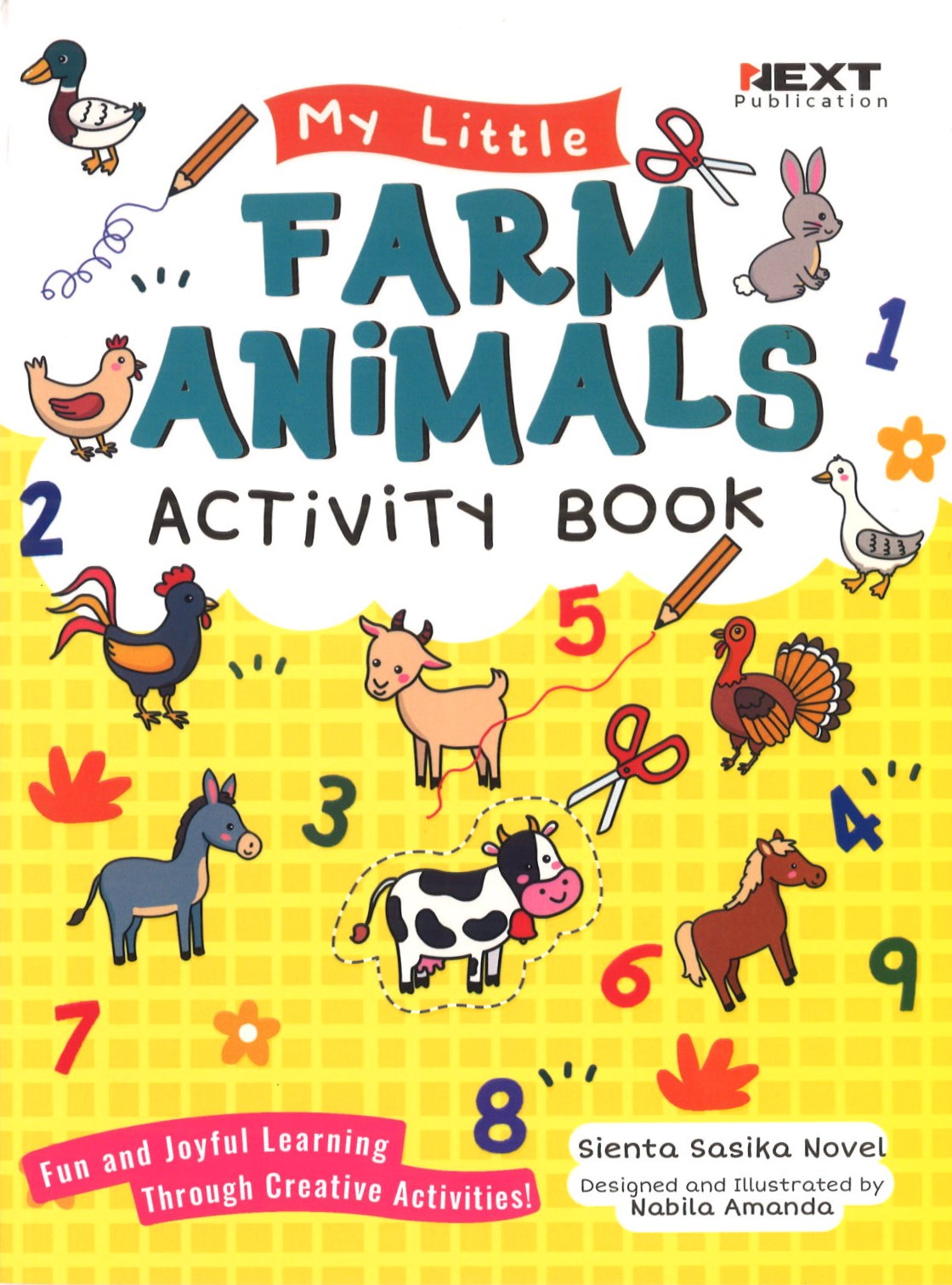 My Little Farm Animals Activity Book