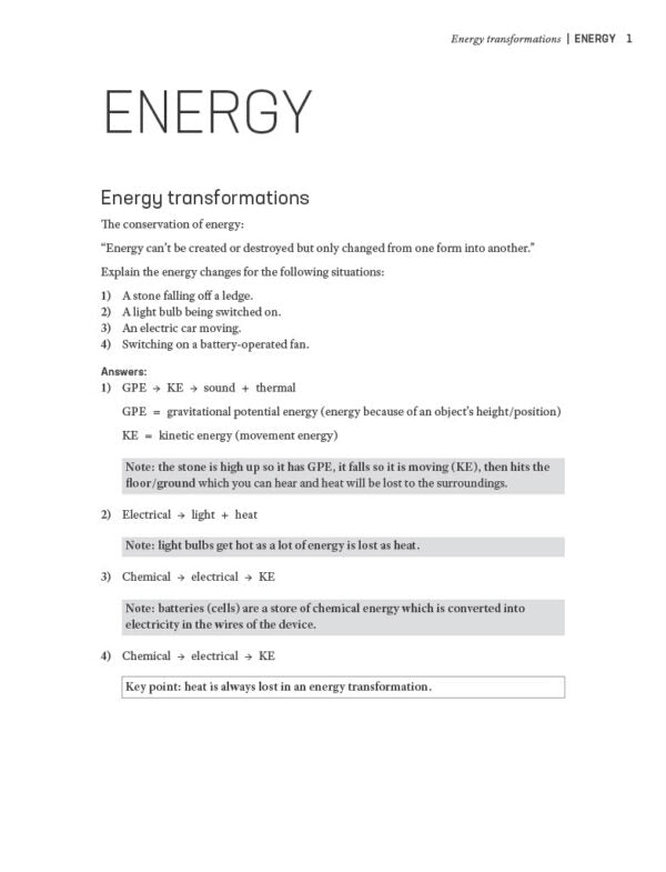 GCSE O-Level Guide Physics by Example