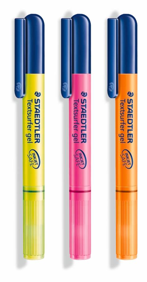 STAEDTLER TEXTSURFER GEL HIGHLIGHTER 3 PCS