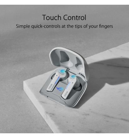Asus ROG Cetra True Wireless Gaming Earbuds - Moon Light