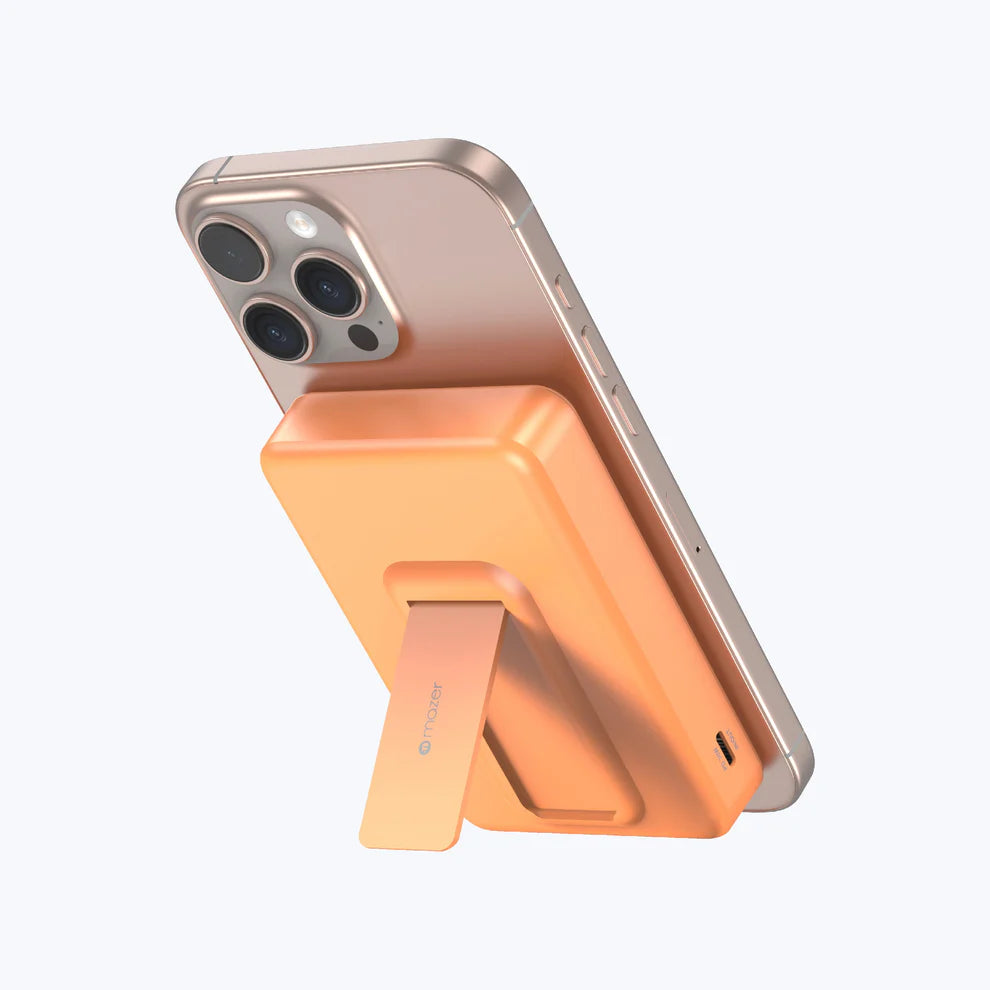 MagAir20 10000 mAh Magnetic Wireless Power Bank (CCC Certified) - Sunset Gold