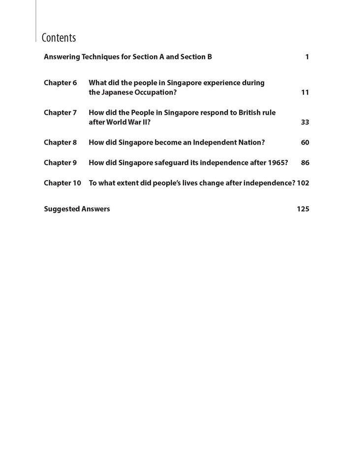Secondary 2 History Guide & Practice