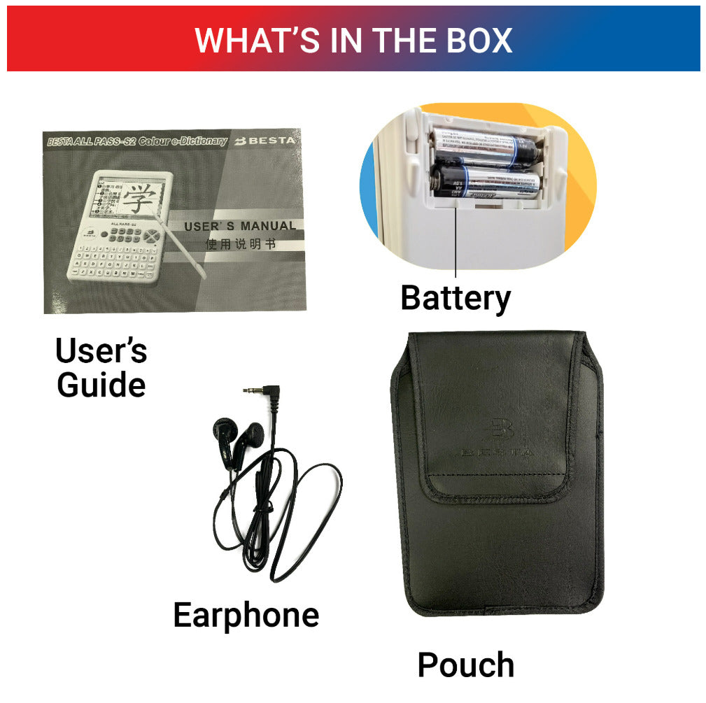 Besta All Pass S2 (E- Dictionary)