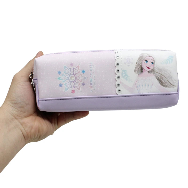 Frozen Pencil Pouch With 2 Compartments Pink P85269