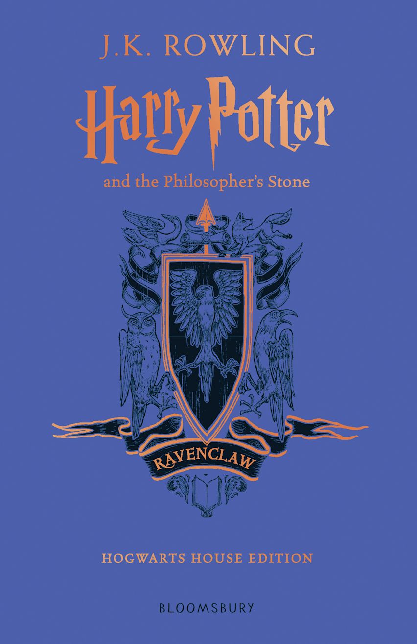Harry Potter and the Philosopher's Stone – Ravenclaw Hogwarts House Edition (Hardcover)