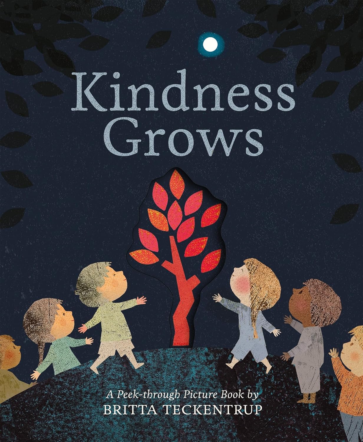 Kindness Grows: A Peek-through Picture Book by Britta Teckentrup (Paperback)