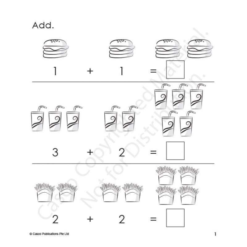 Step by Step Early Math Skills Book 8: Addition & Substraction to 10 (for Ages 4-5)