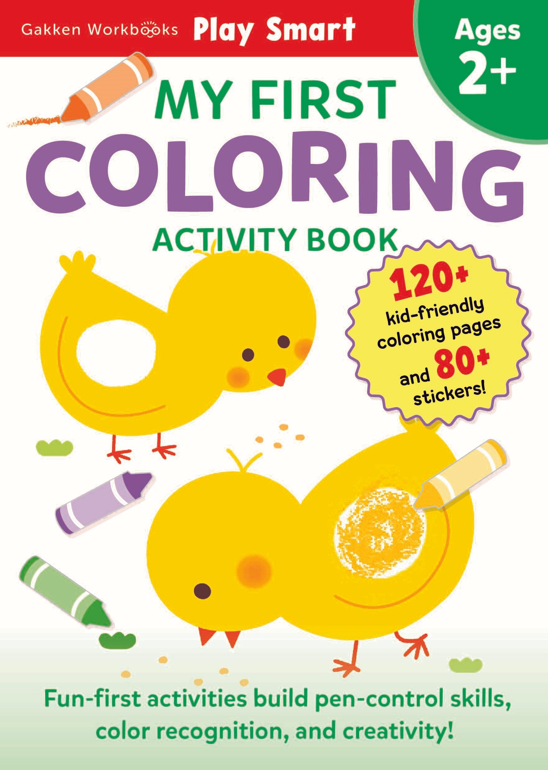 Playsmart My First Coloring Activity Book 2+
