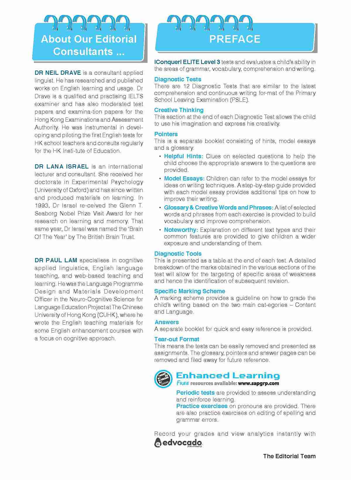 Conquer ELITE (English Language In-depth Tests and Evaluation) PRIMARY LEVEL 3