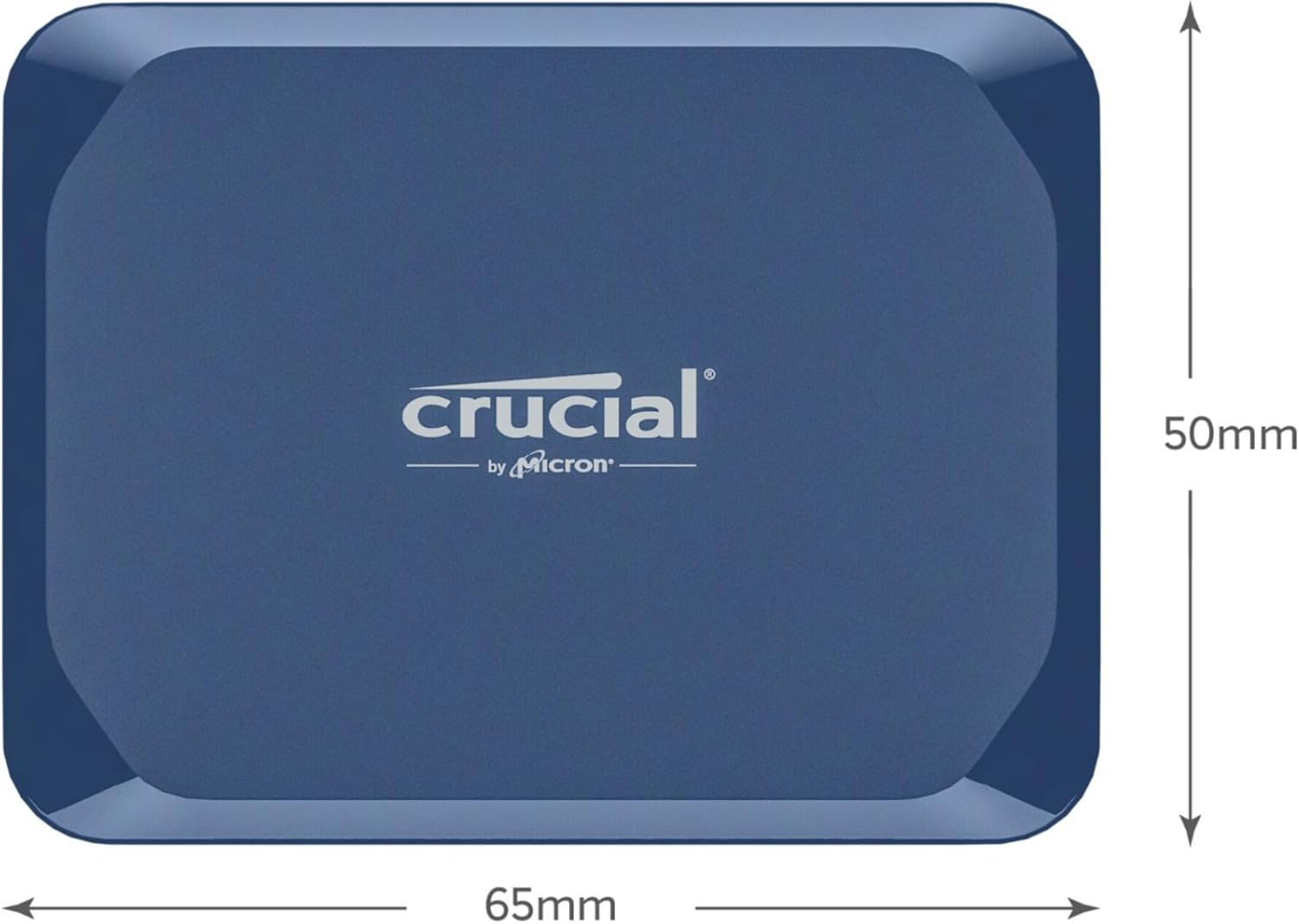 Crucial X10 1TB Portable SSD - Blue