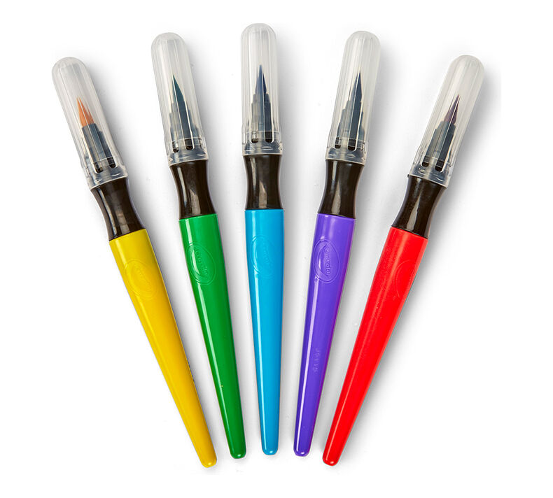 Crayola Paint Brush Pens 5's 546201