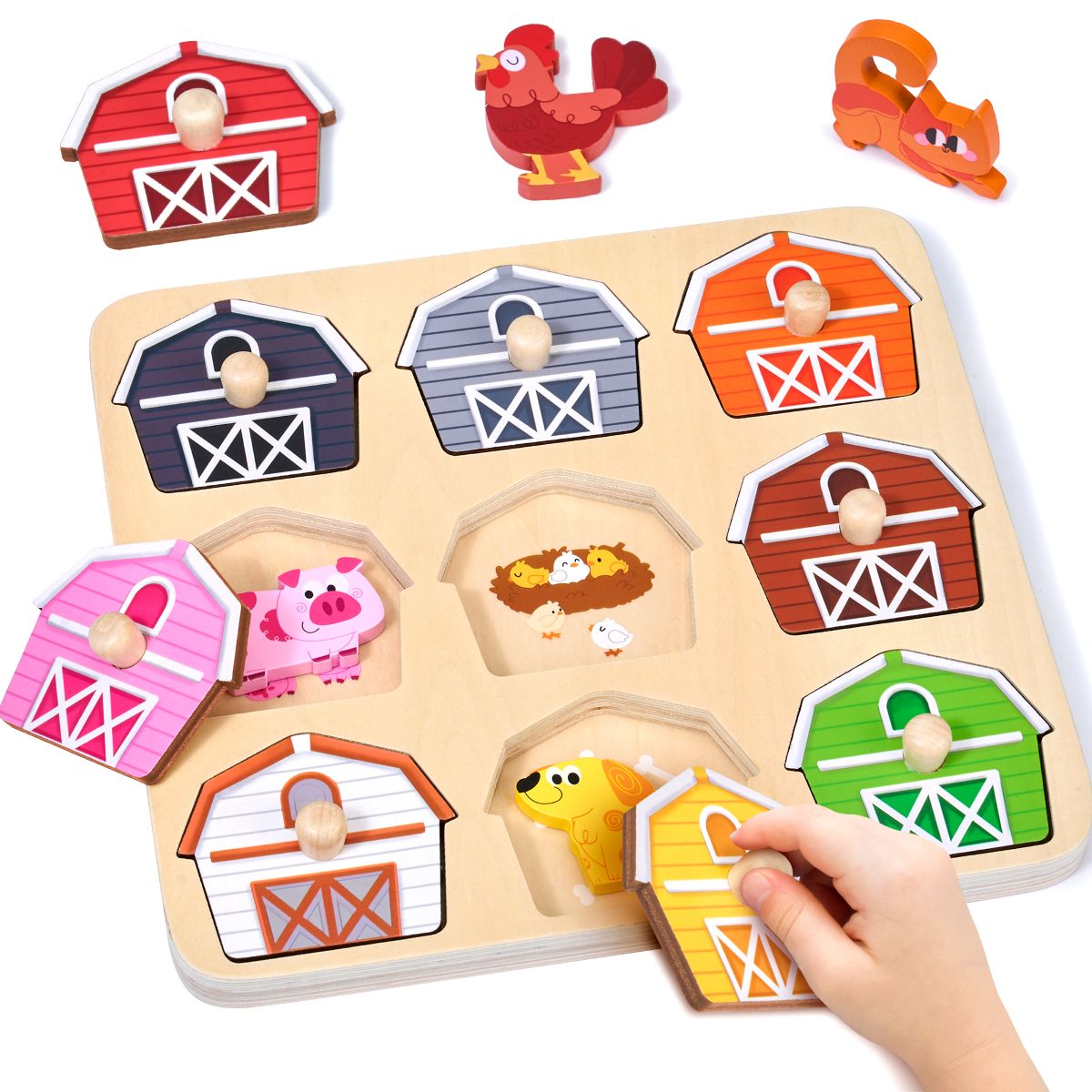 JOYCAT WOODEN ANIMAL PUZZLE