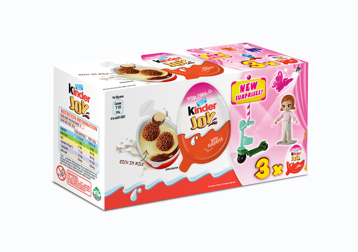 Kinder Joy T3 Girl (123g)