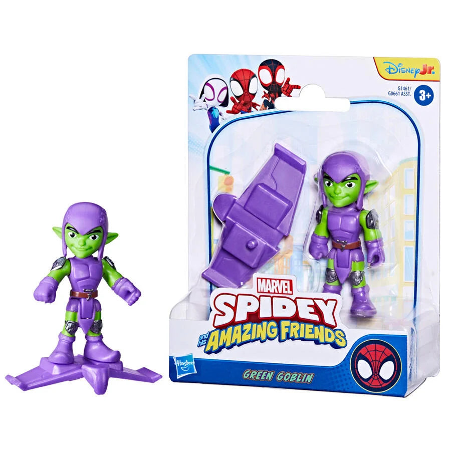 HASBRO MARVEL SPIDEY AND HIS AMAZING FRIENDS 3 IN1 FIGURE WITH ACCESSORY ASSORTED