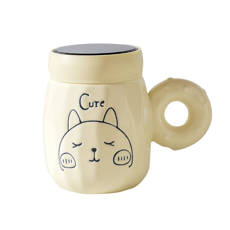  CERAMIC MUG BEAR W LID ULB562