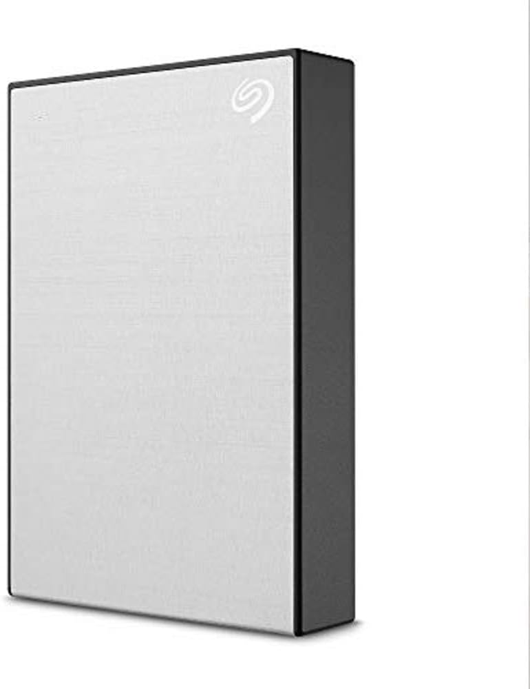 Seagate STKZ5000401 One Touch External HDD with Password Protection, 5TB, Silver