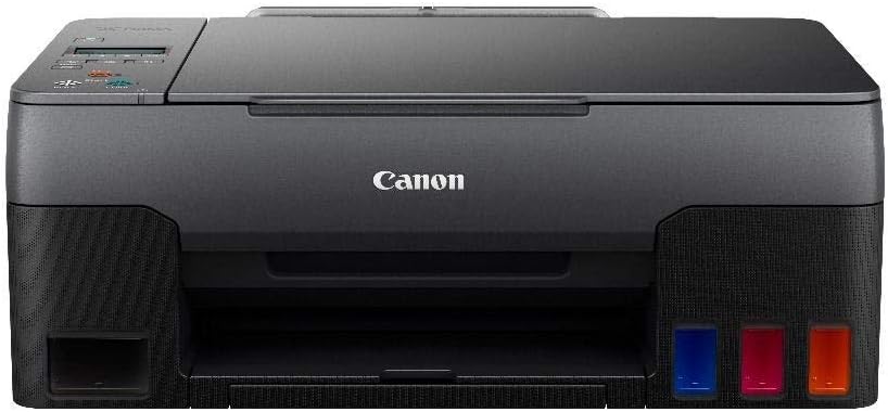 Canon PIXMA G2020 - A4 All-in-One Refillable Ink Tank Color Printer. Print, Scan and Copy. USB 2.0. Black color