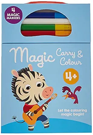 P-magic Carry & Colour:3+ Blue (zebra)