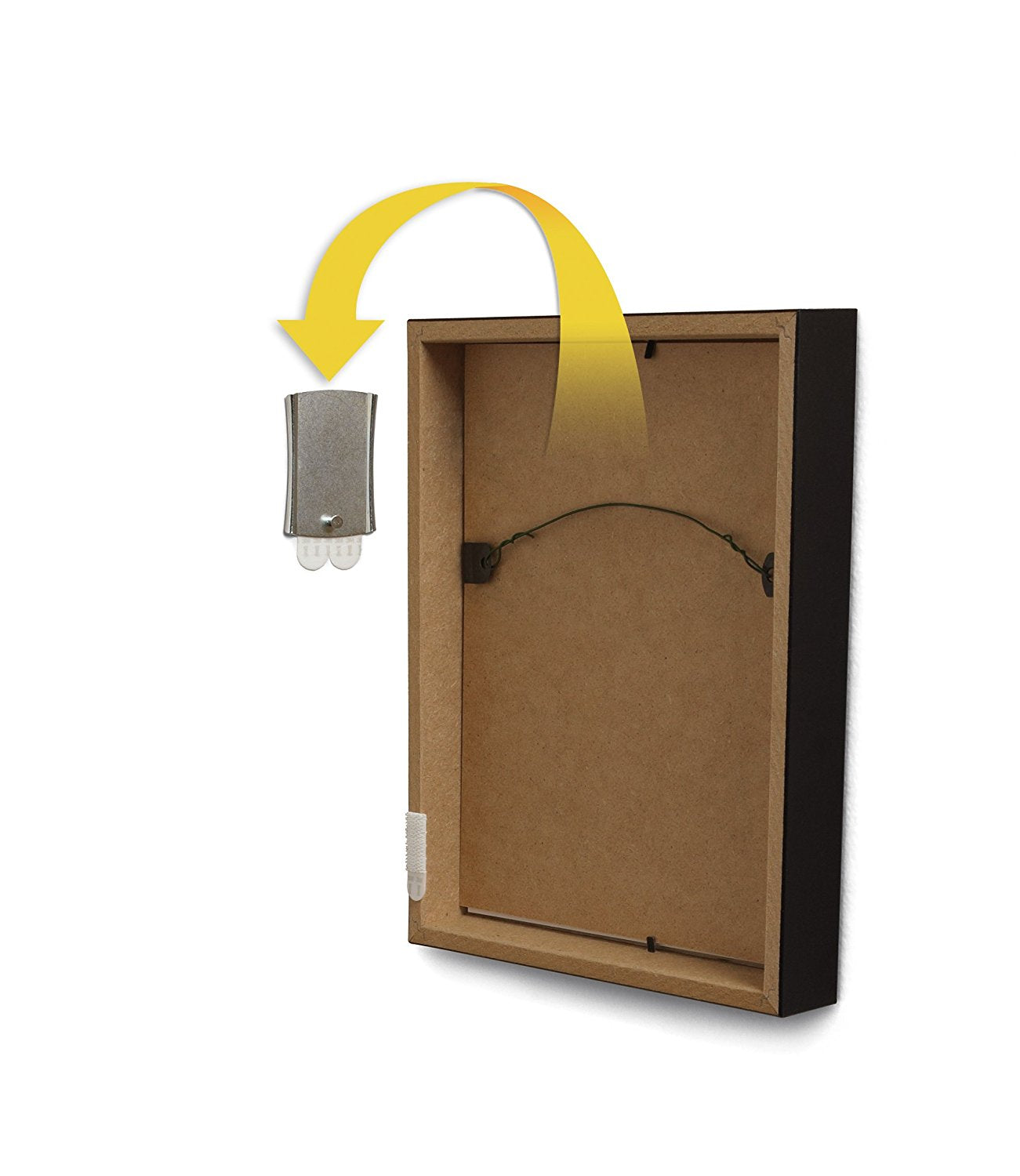 Command™ 17048 Sticky Nail Wire-Backed Metal Hanger