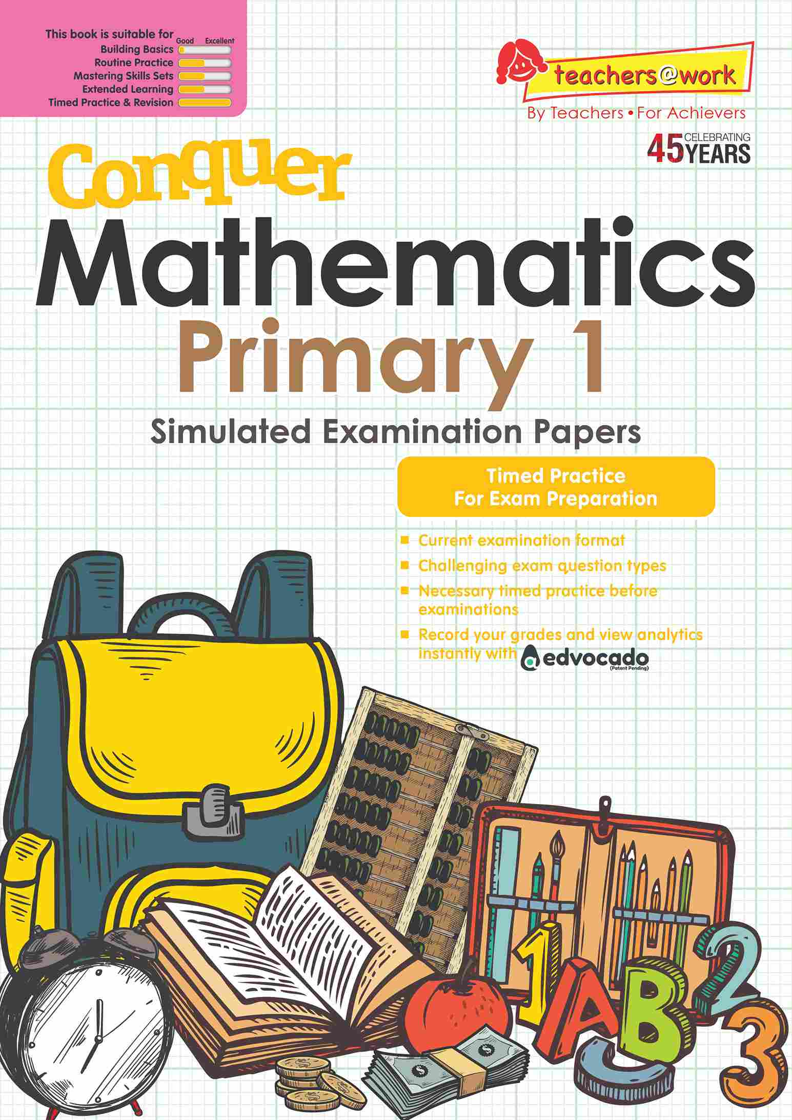 Conquer Mathematics Primary 1 Simulated Examination Papers