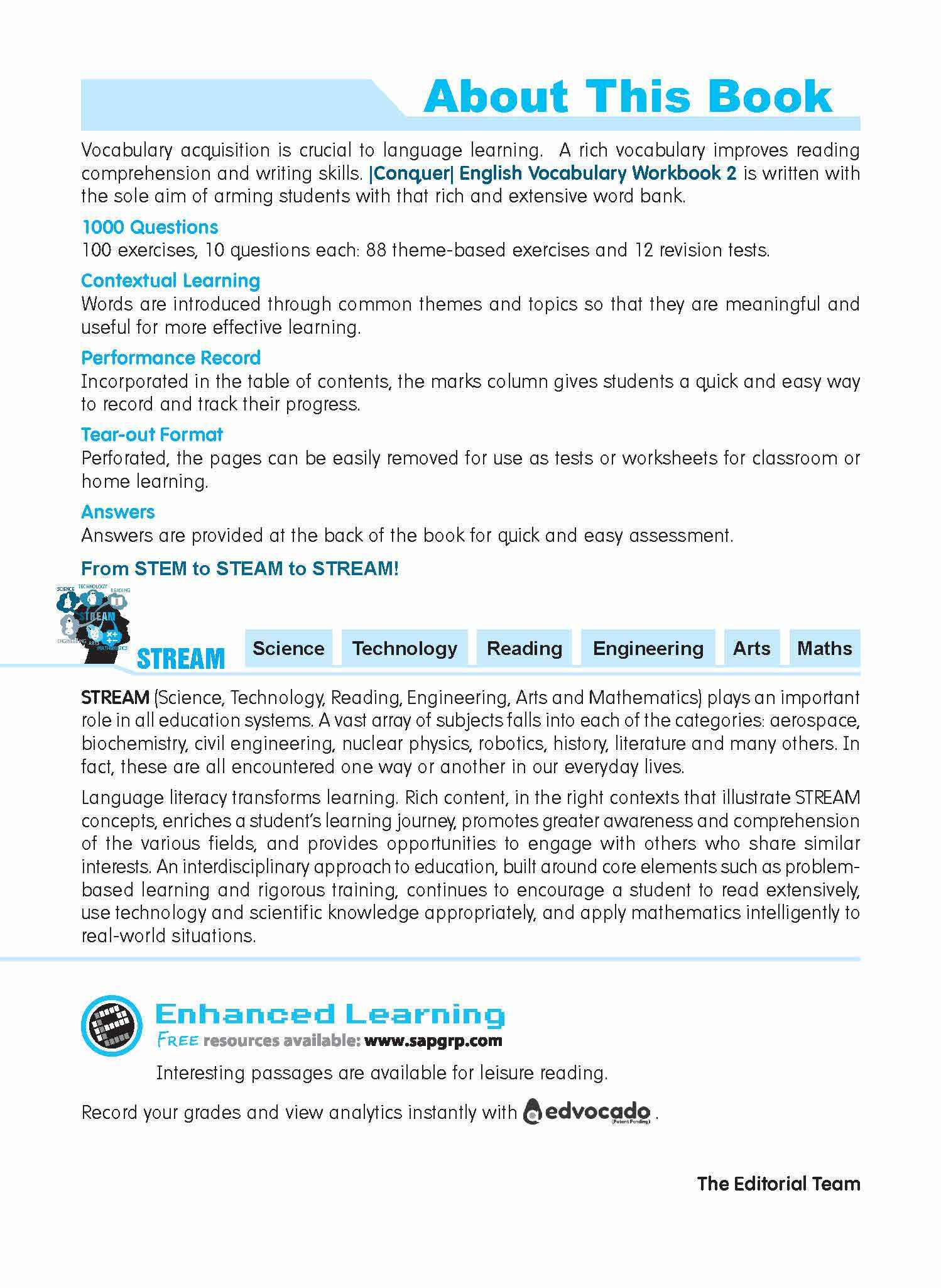 Primary 2 Conquer English Vocabulary Workbook 2- 7th Edition