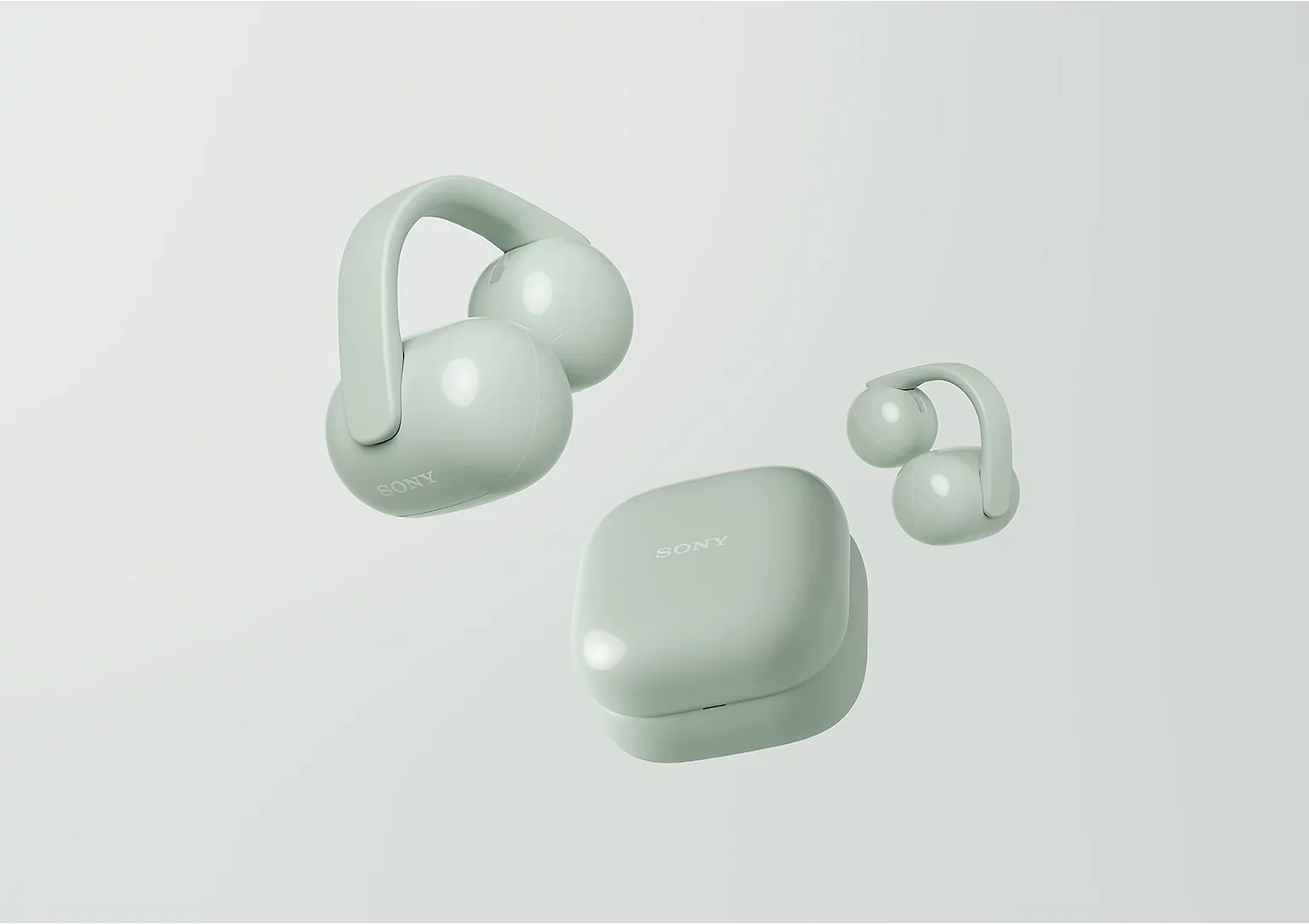 Sony LinkBuds Clip WF-LC900 TWS Earbuds (Green)