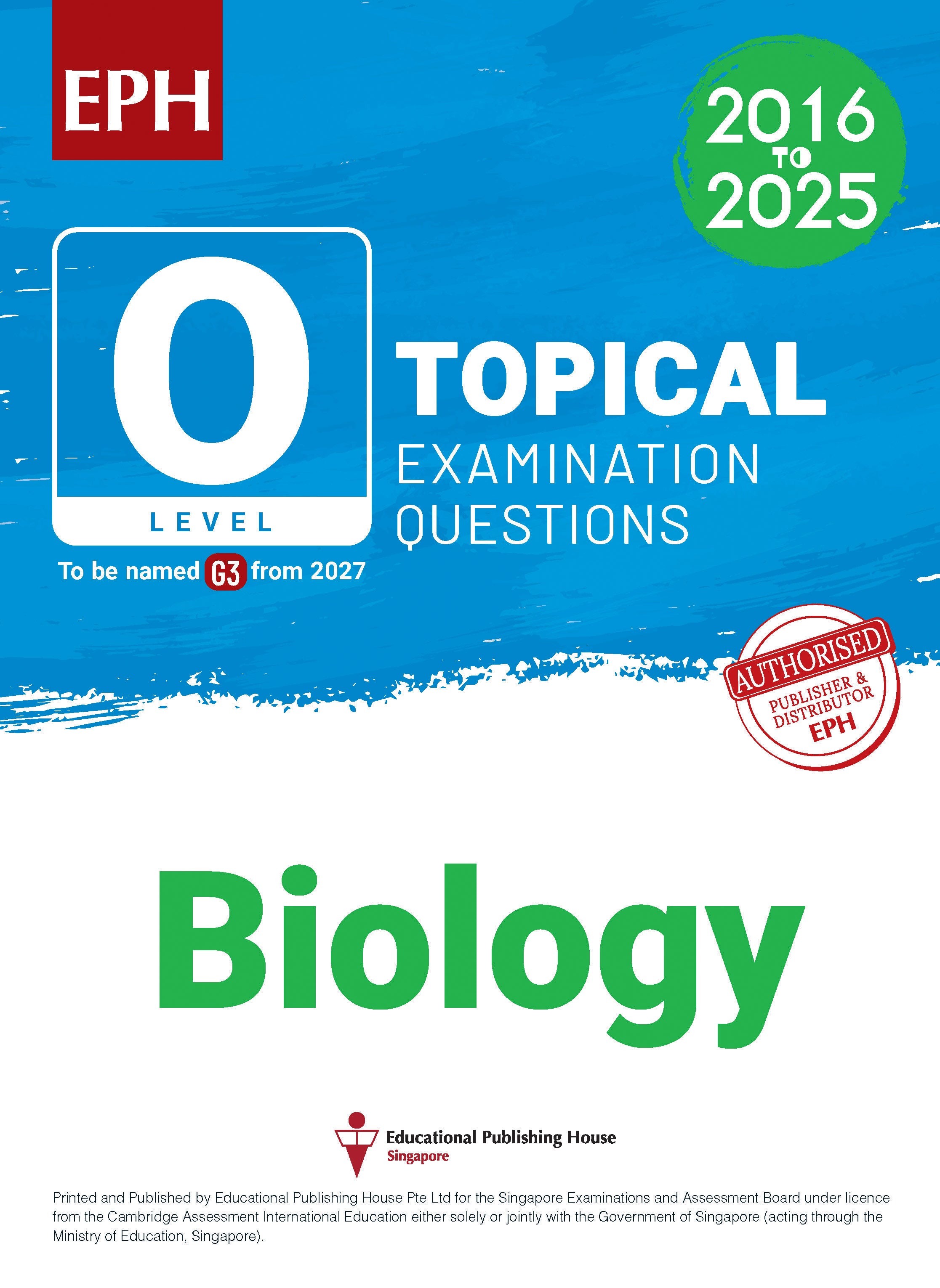 OL Biology Examination Q&A 16-25 (Topical)