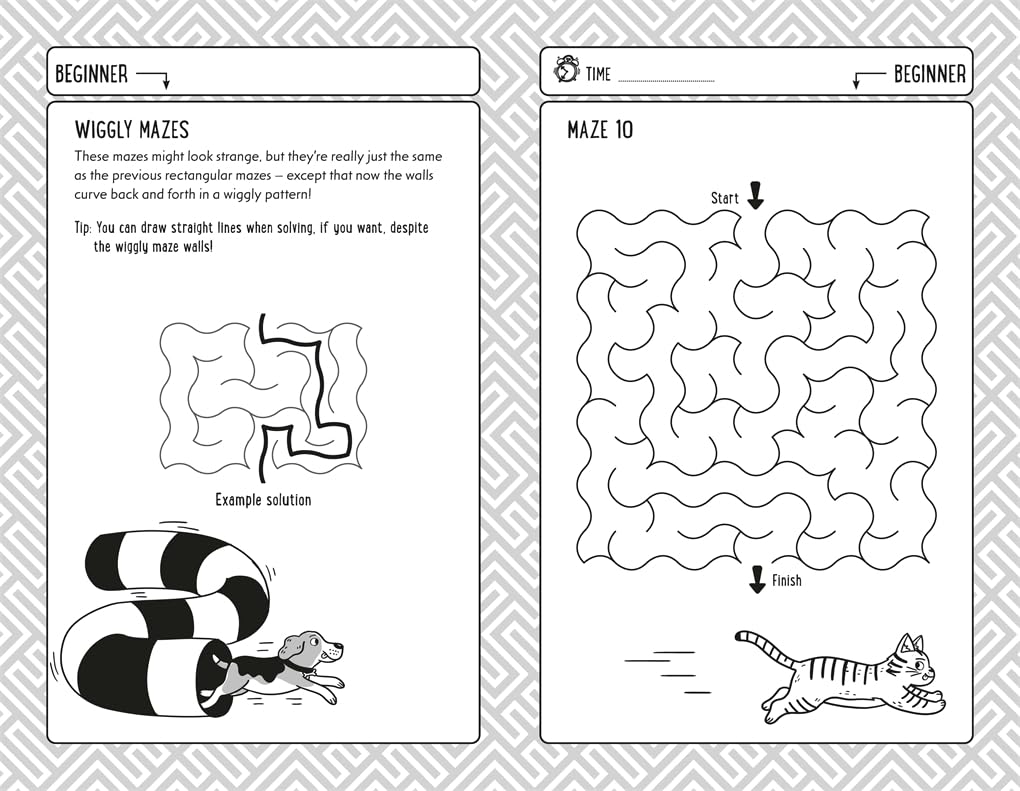 Mazes for Clever Kids®: More Than 100 Puzzles To Boost Your Brainpower (Buster Brain Games) (Paperback)