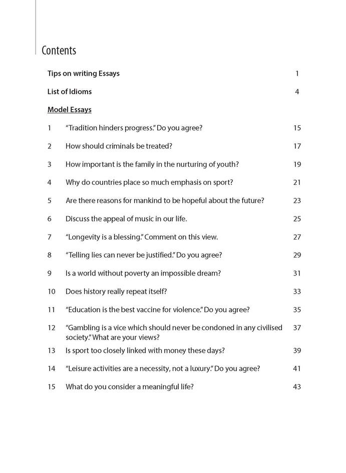 Lower Secondary - Distinction in Writing Expository, Argumentative and Discursive Essays For Lower Secondary Levels