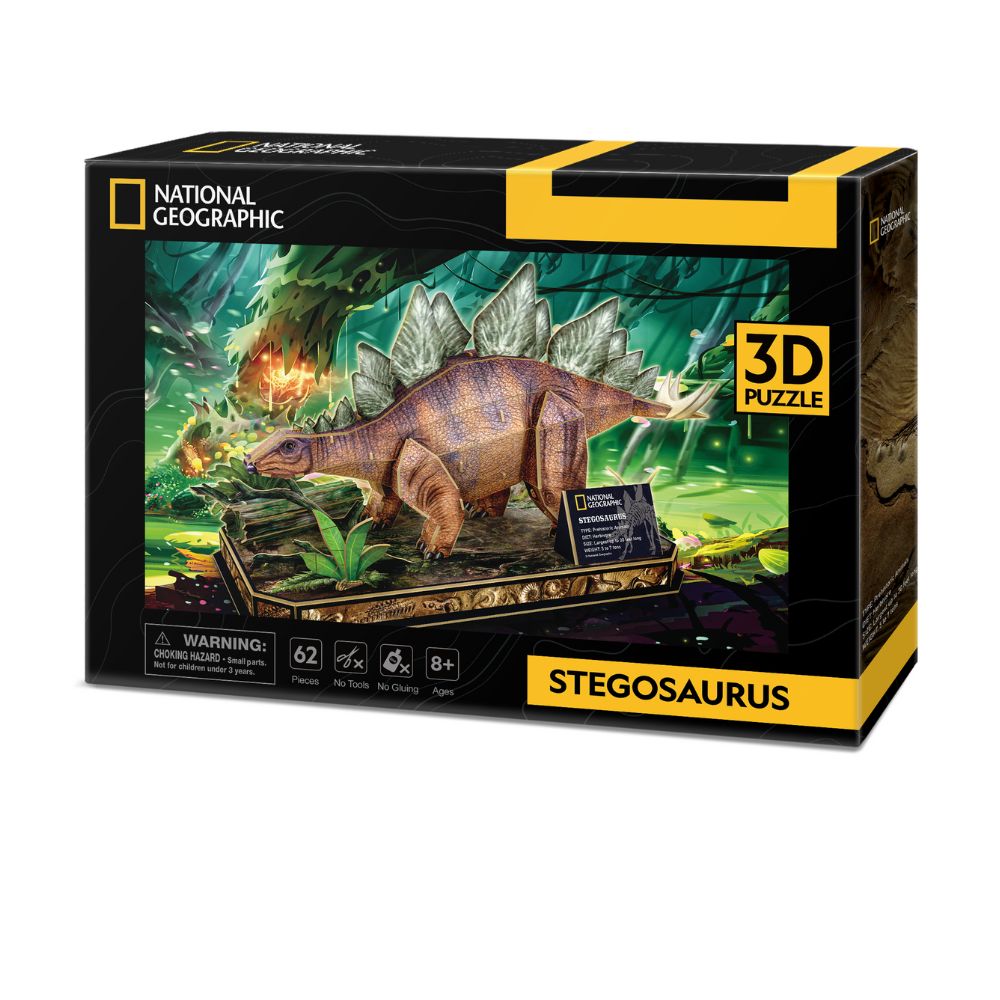 NG 3D PUZZLE STEGOSAURUS