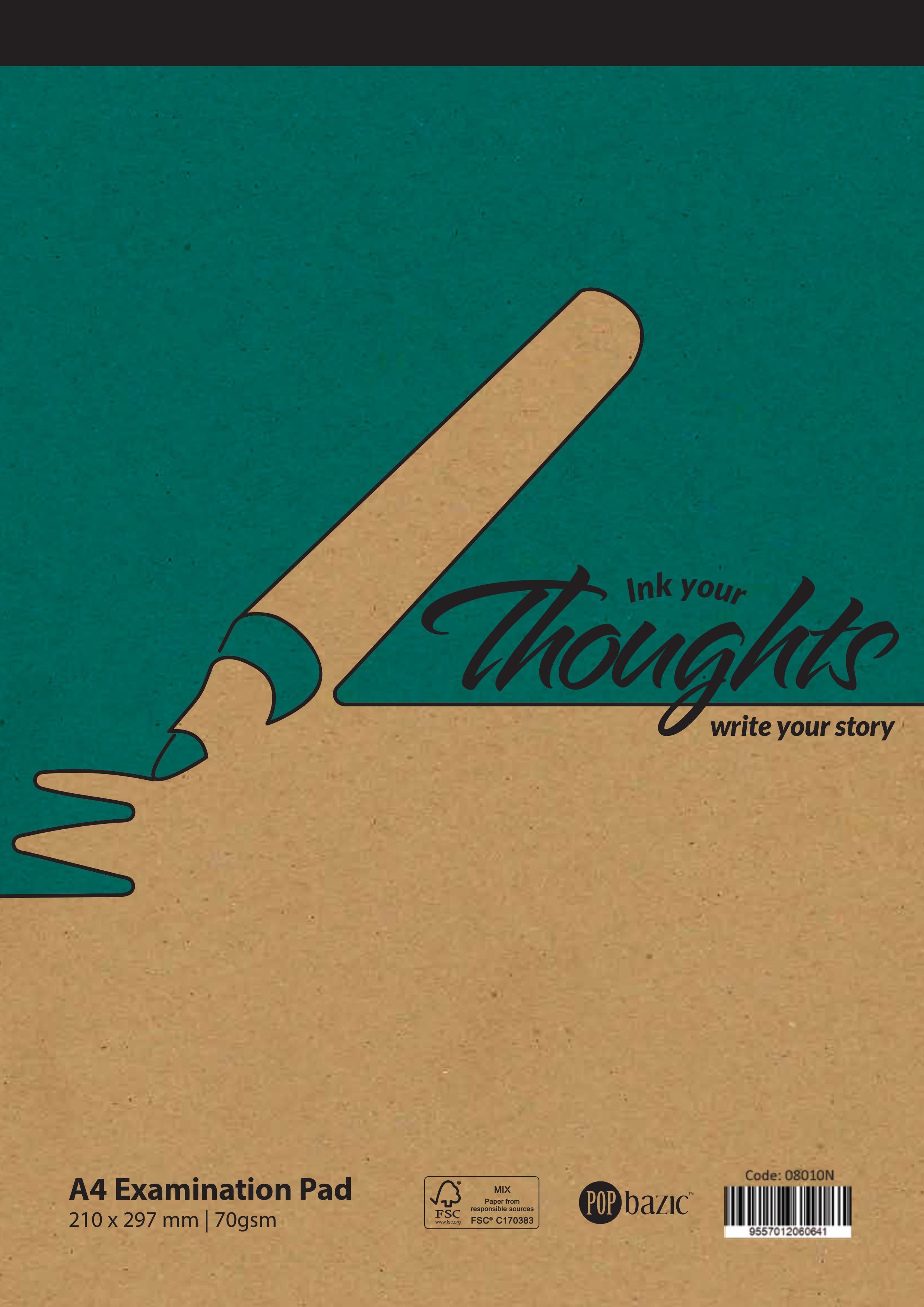 POP BAZIC Fsc Exam Pad A4 1x5