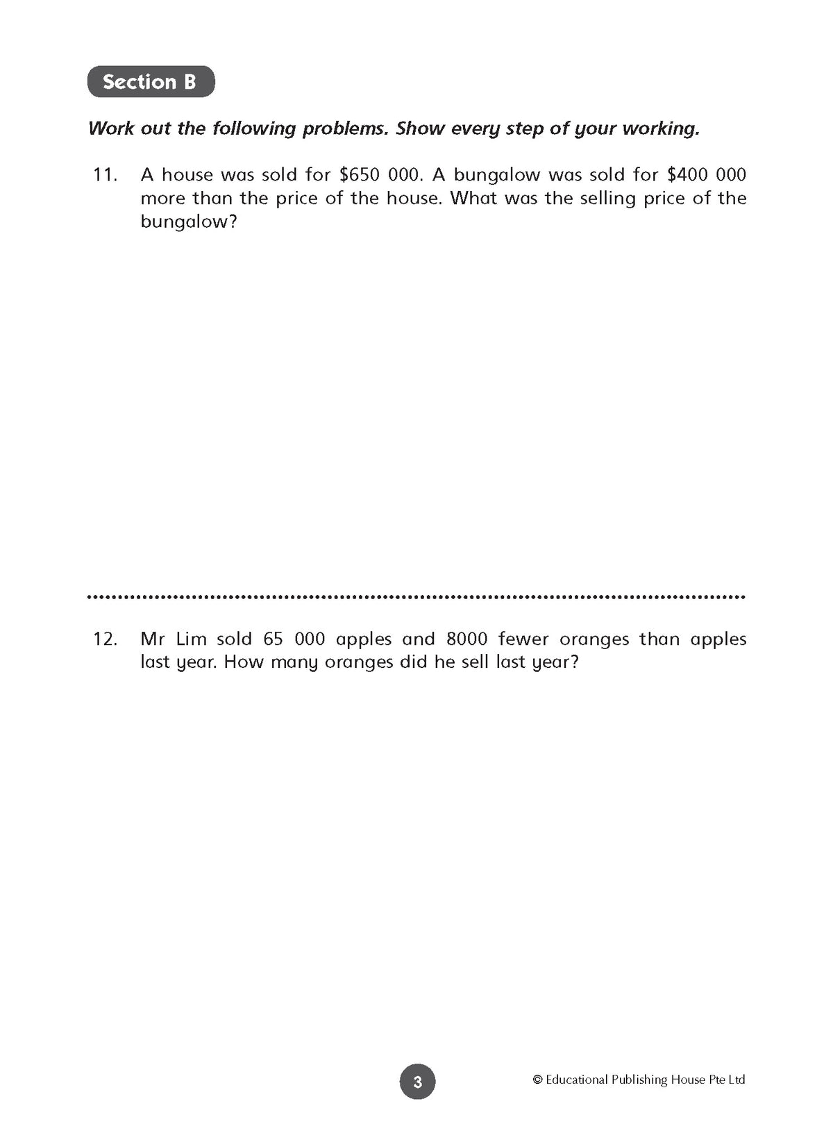 P5 Maths Weekly Revision 