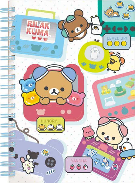 Rilakkuma Notebook 180*125mm 60'S 43002