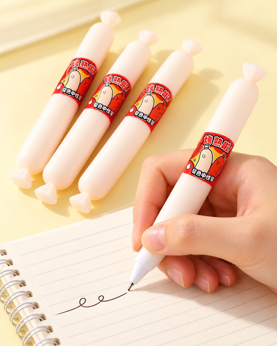  Roasted Sausage Colour-Changing Gel Pen 0.5mm 