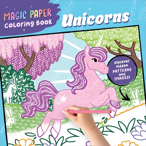 Unicorns (Magic Paper Coloring Book)