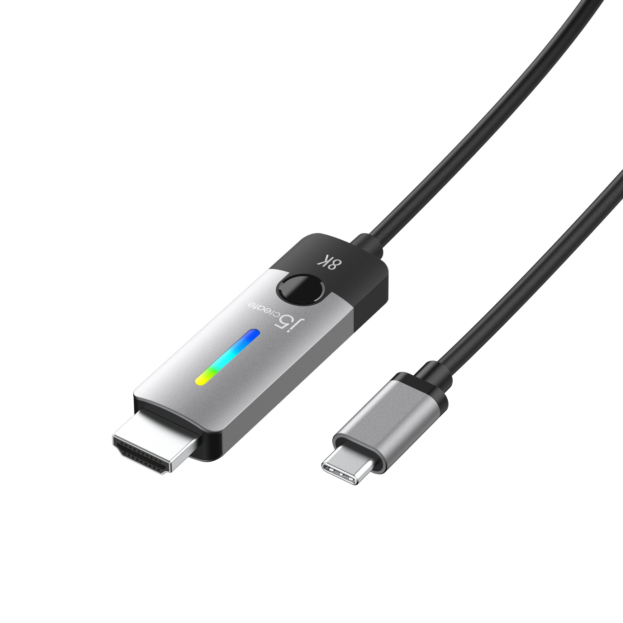 J5create JCC157-N USB-C to HDMI 2.1 8K Cable
