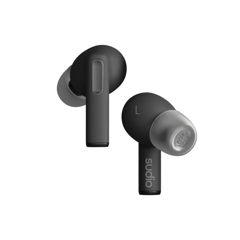 Sudio A1 Pro Wireless Earbuds with ANC - Black