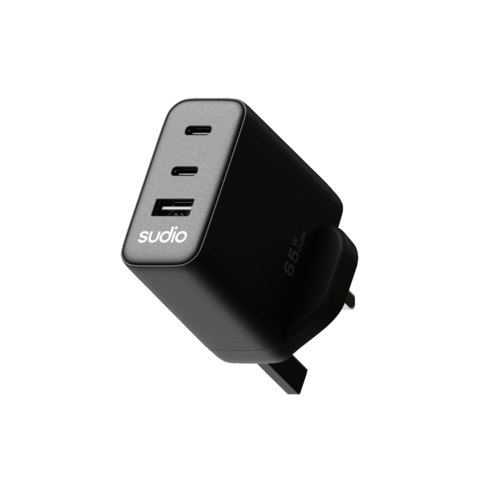 Sudio P3 65W Charger (Black)