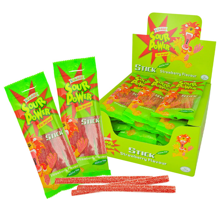 BEARDY POWER STICK STRAWBERRY 40G