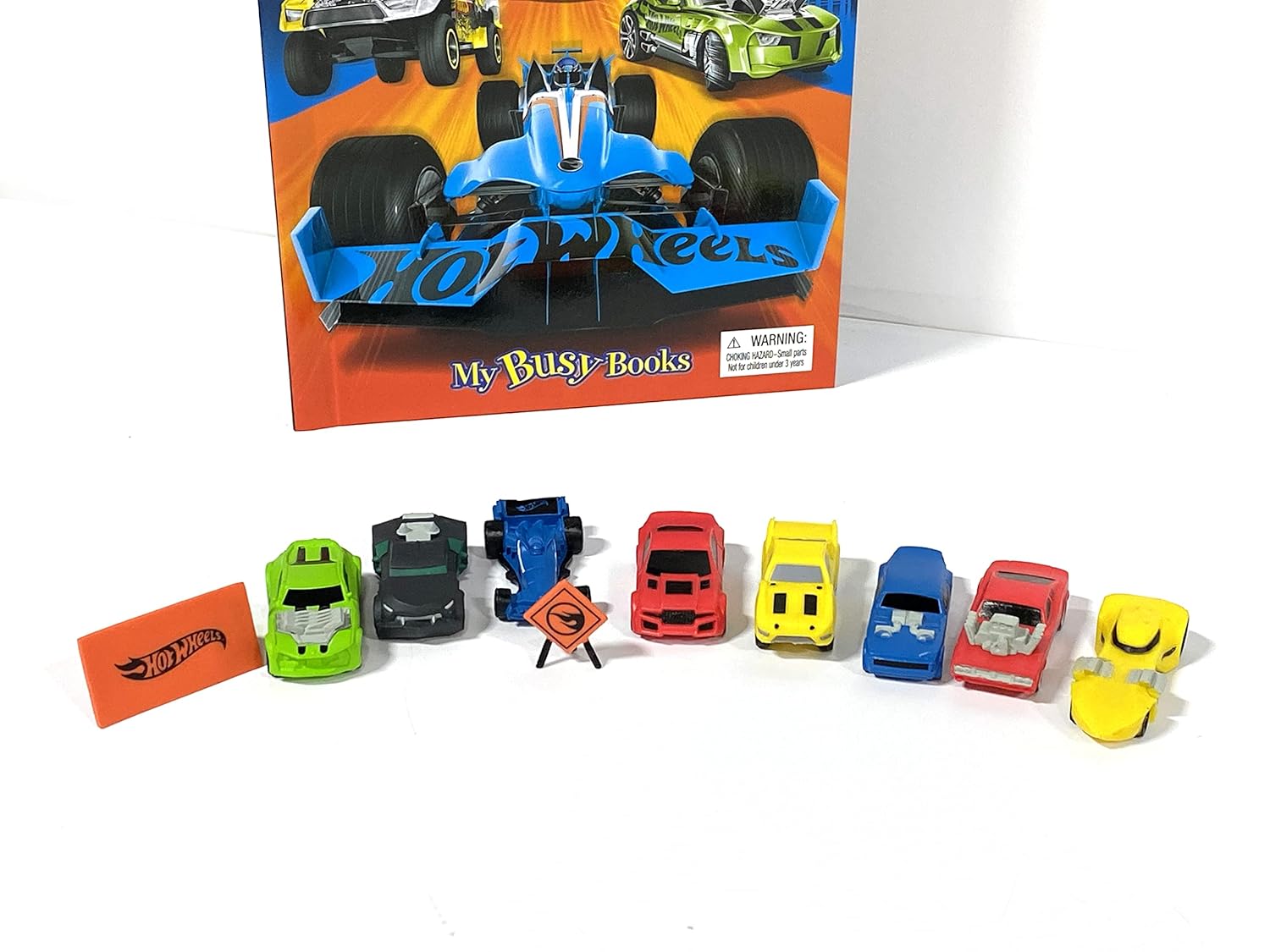 My Busy Book : Mattel Hot Wheels (Board Book)
