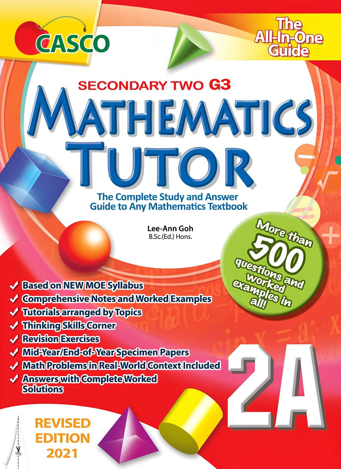 Secondary Mathematics Tutor 2A - Revised Edition 2021