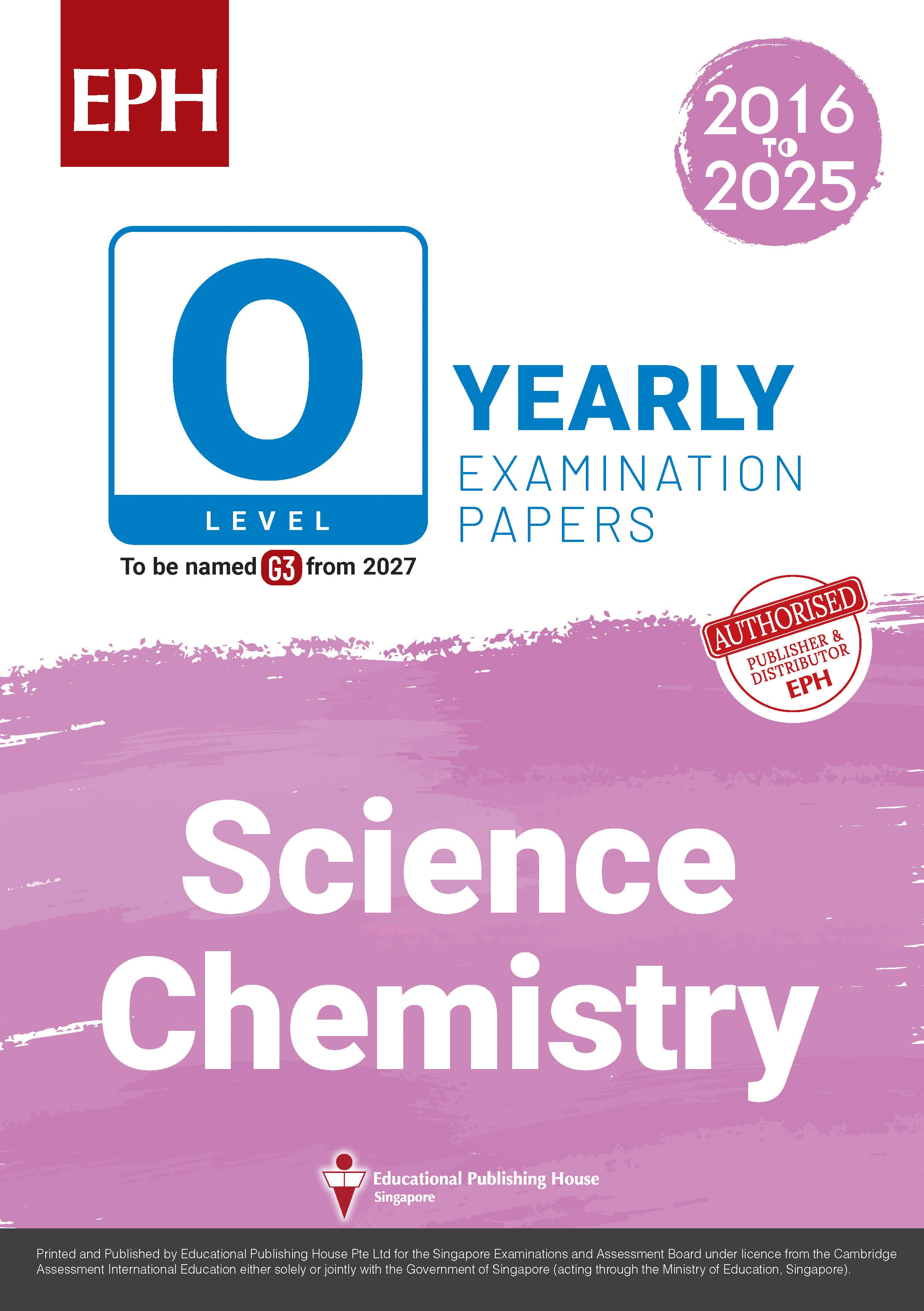 OL Science Chemistry Examination Q&A 16-25 (Yearly)