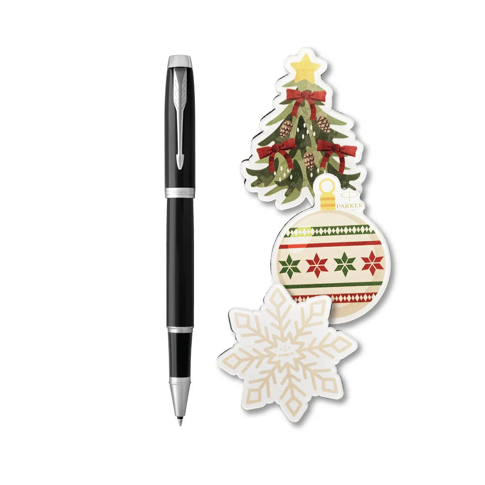 Parker Giftset Im Blk Ct Rb&3 Xmas Mag
