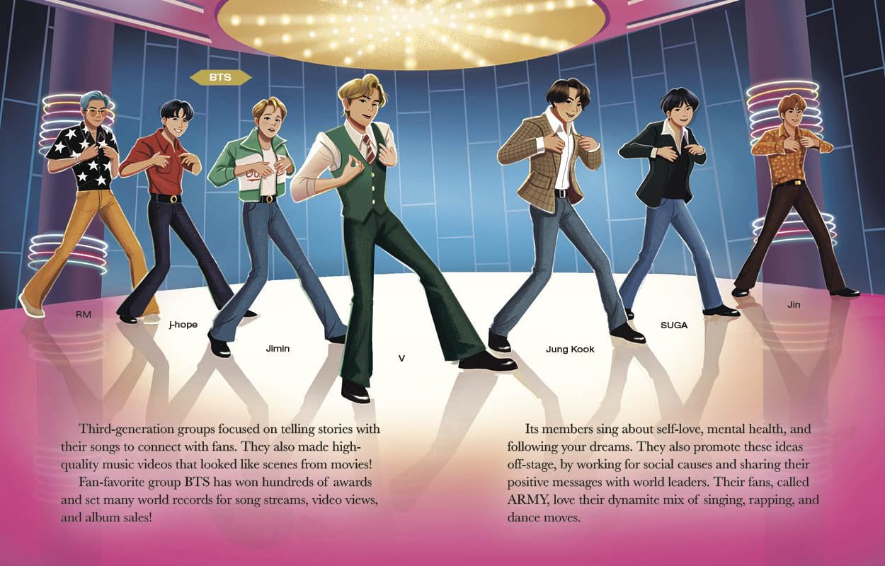 My Little Golden Book About K-pop (Hardcover)