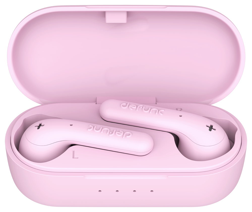 Defunc True Basic Wireless Earbuds, Pink