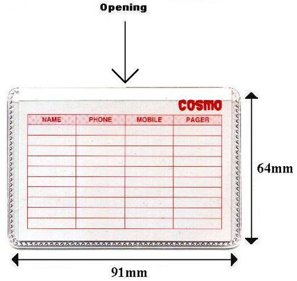 Cosmo Soft Card Case B8