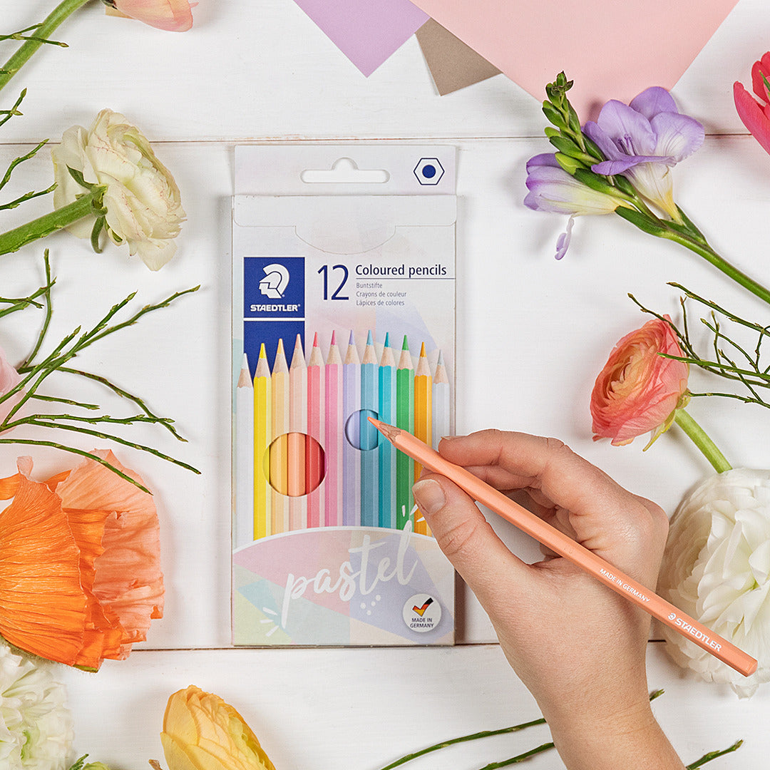 STAEDTLER PASTEL COLOR PENCIL 12COL 146 C