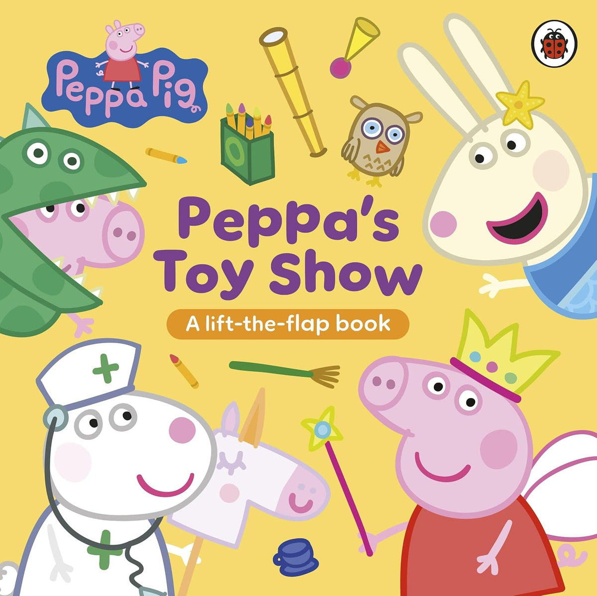 Peppa Pig: Peppa’s Toy Show: A Lift-the-Flap Book (Board Book)