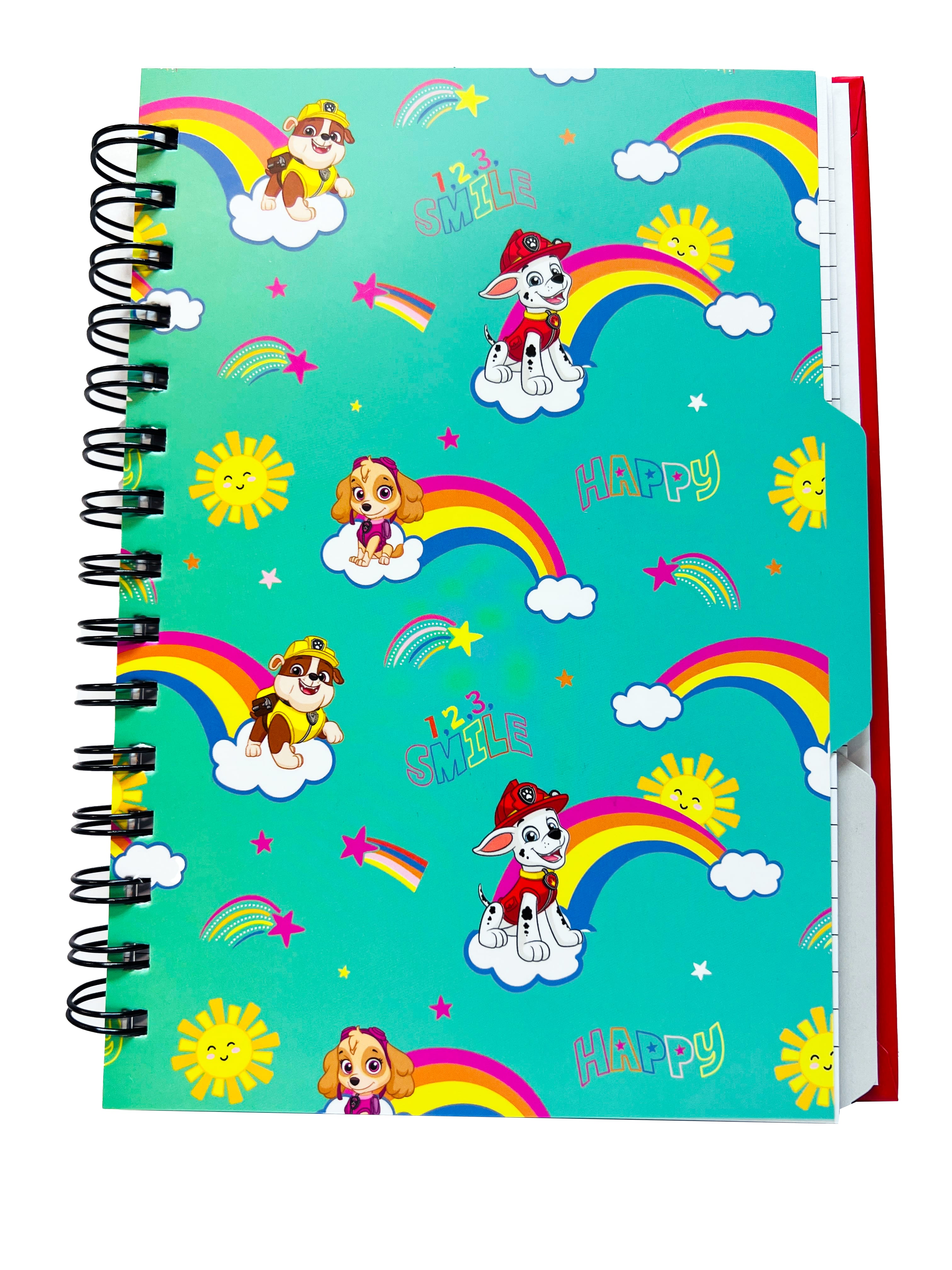 PAW PATROL WIRE-O NOTE BOOK A5 70G 80SHEETS NB2